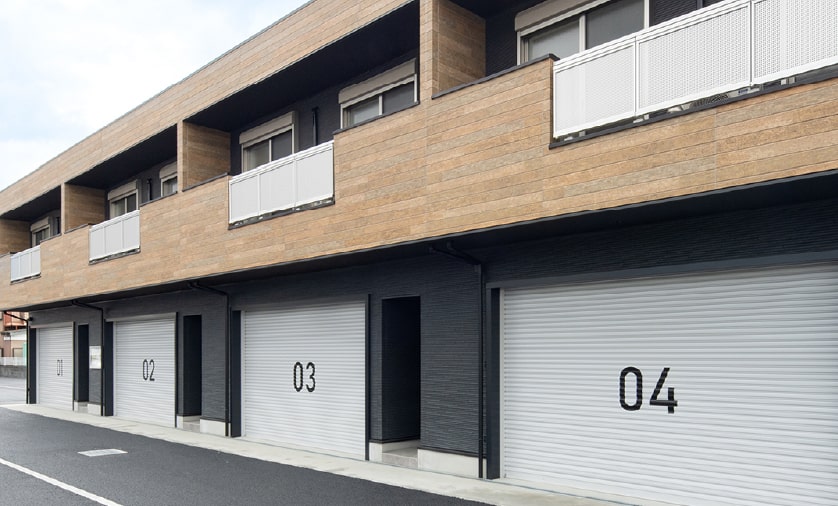 神奈川県・厚木 鉄骨造2階建てガレージハウス